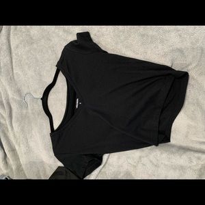 black and white tops